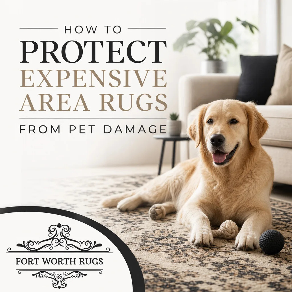 How To Protect Expensive Area Rugs From Pet Damage