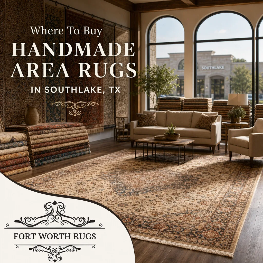 Where To Buy Handmade Area Rugs In Southlake TX