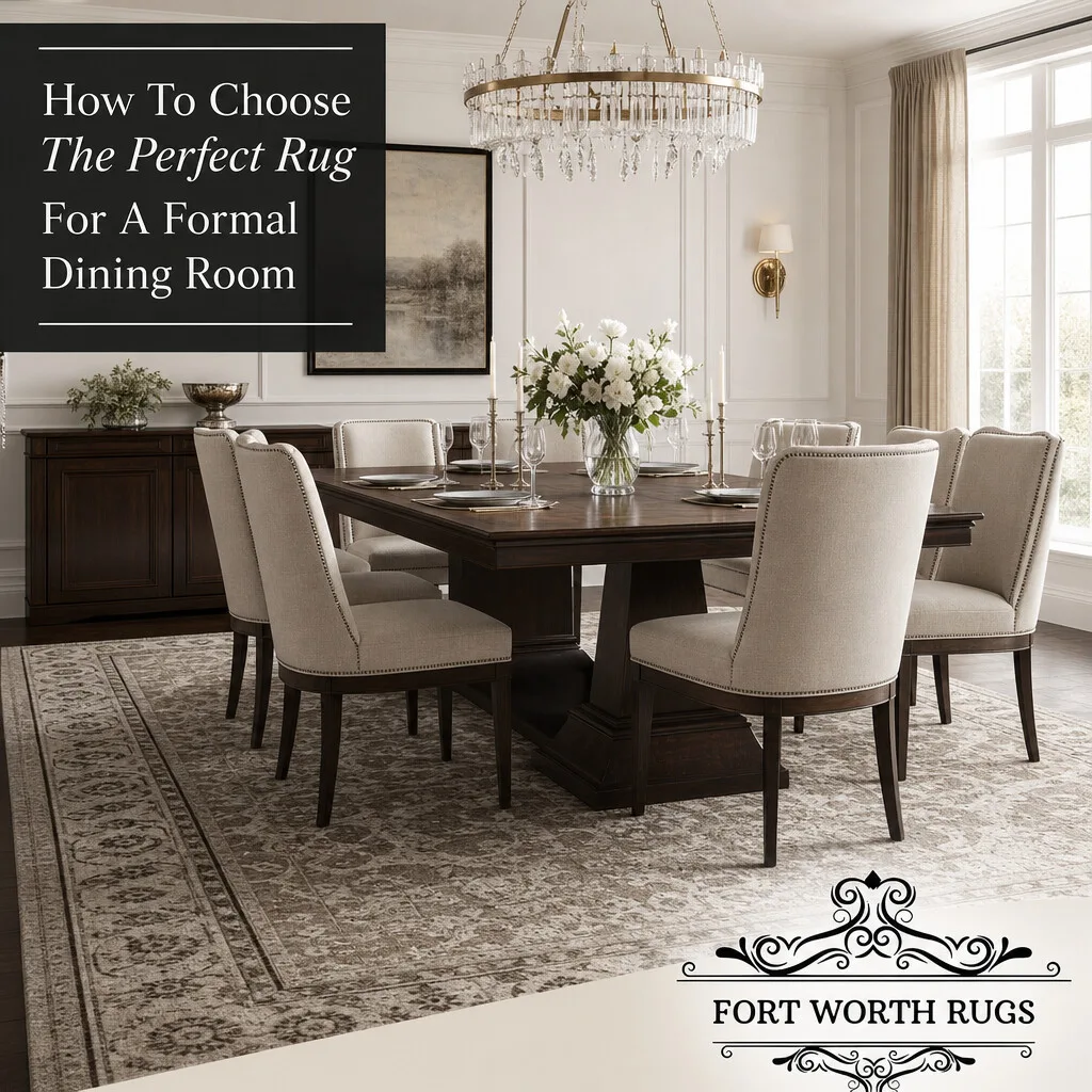 How To Choose The Perfect Rug For A Formal Dining Room