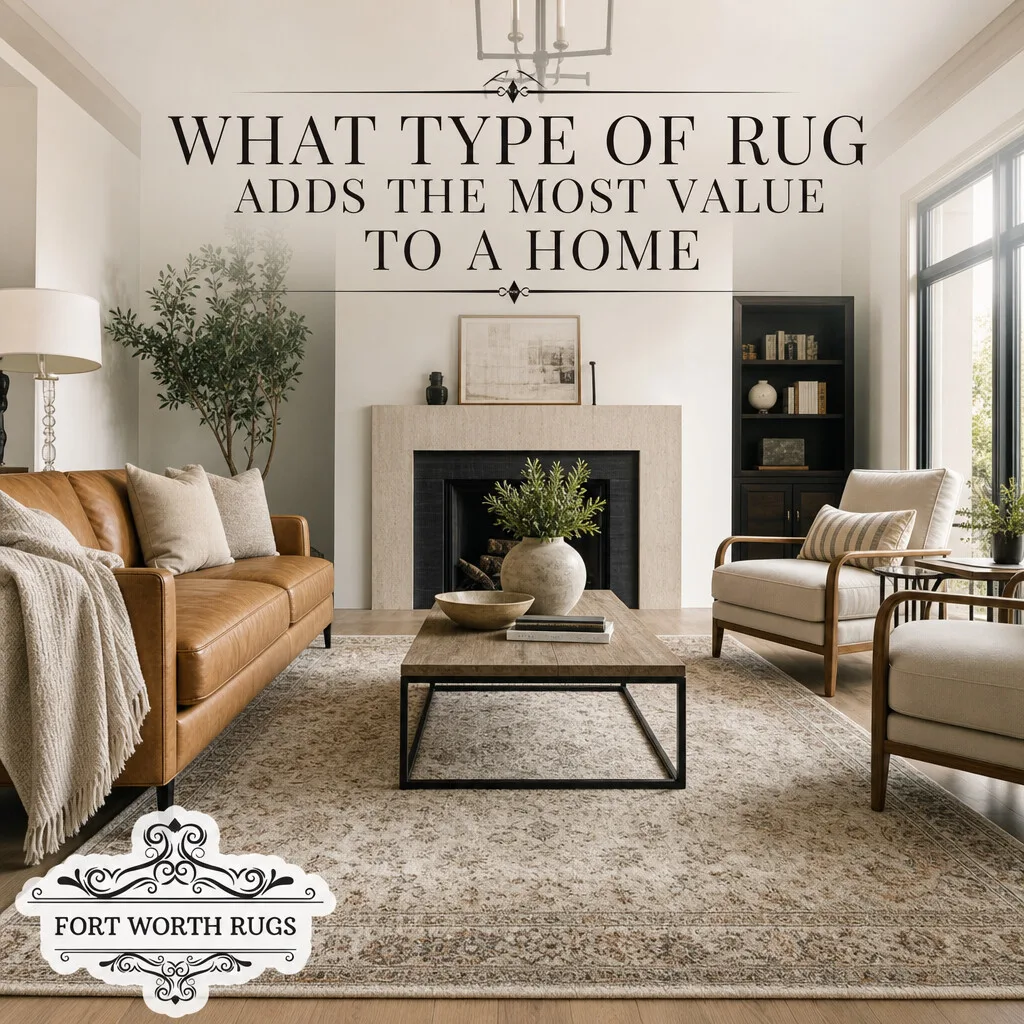 What Type Of Rug Adds The Most Value To A Home