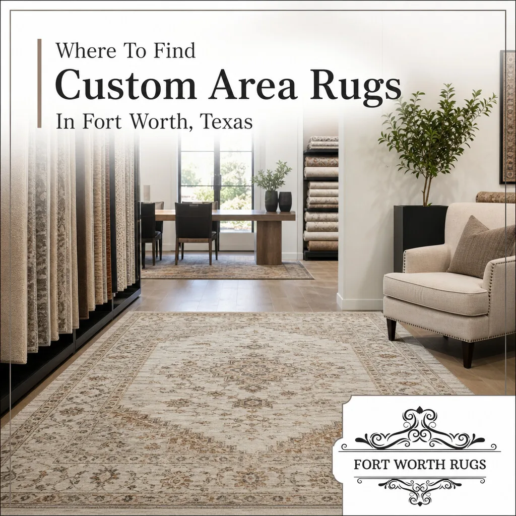 Where To Find Custom Area Rugs In Fort Worth Texas